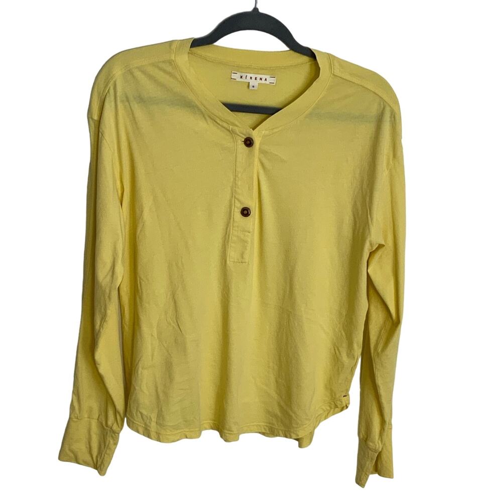 Xirena Yellow Long sleeve tee Size‎ small